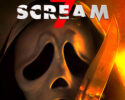 Scream promo image featuring Ghostface mask with a glowing knife and the bold 'SCREAM 7' title above it