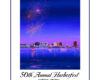 Harborfest 50th anniversary poster: fireworks over the Norfolk skyline, Norfolk, Virginia—June 19–21, 2026.